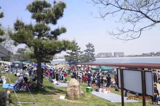 甲子園浜海浜公園 沖地区 21年更新 手ぶらbbqならアップグリル