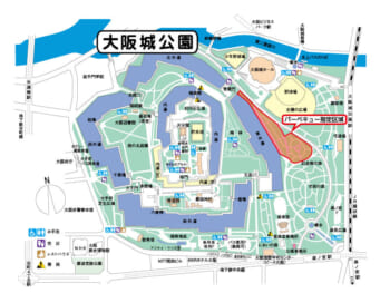 大阪城公園バーベキューエリア【2022年更新】のバーベキュー場紹介2