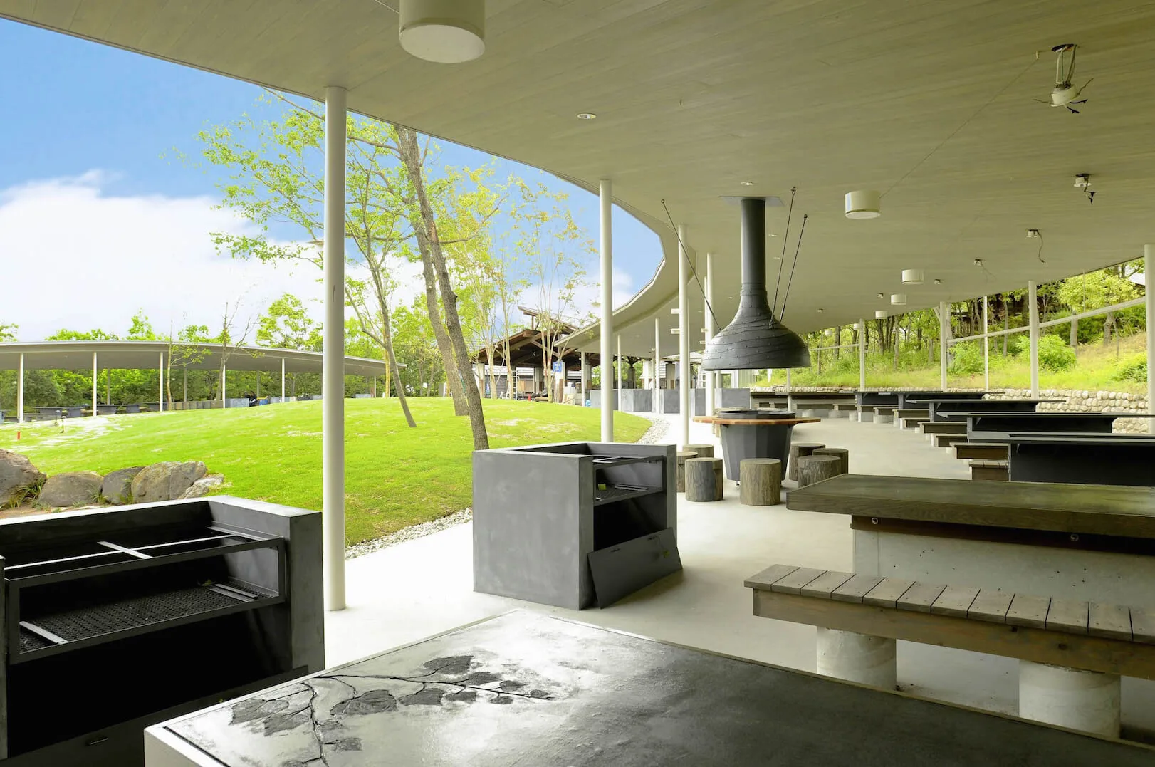 ロッジ舞洲 森とリルのバーベキューフィールド 手ぶらbbqならアップグリル